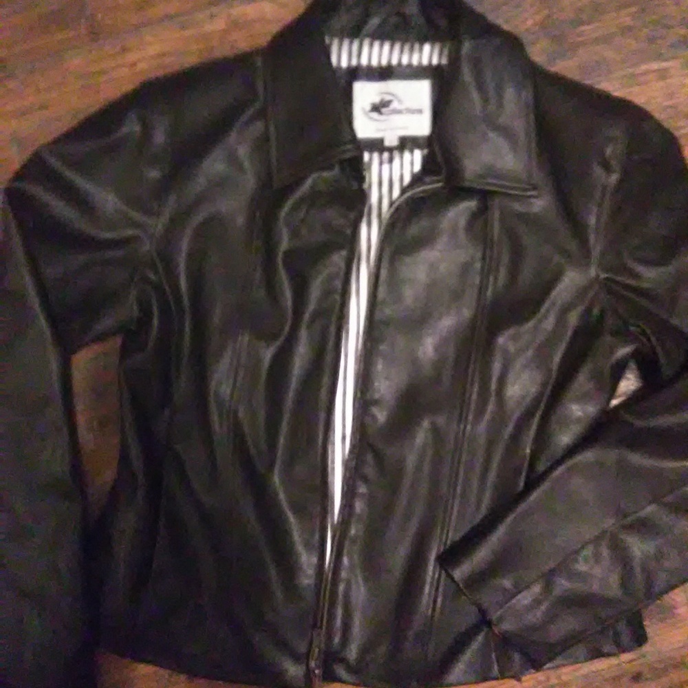Leather jacket